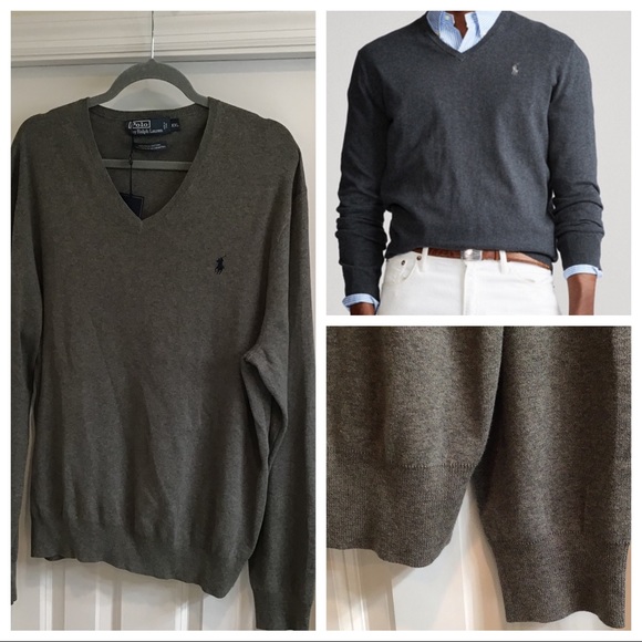 Polo Ralph Lauren V Neck XXL - Picture 1 of 6